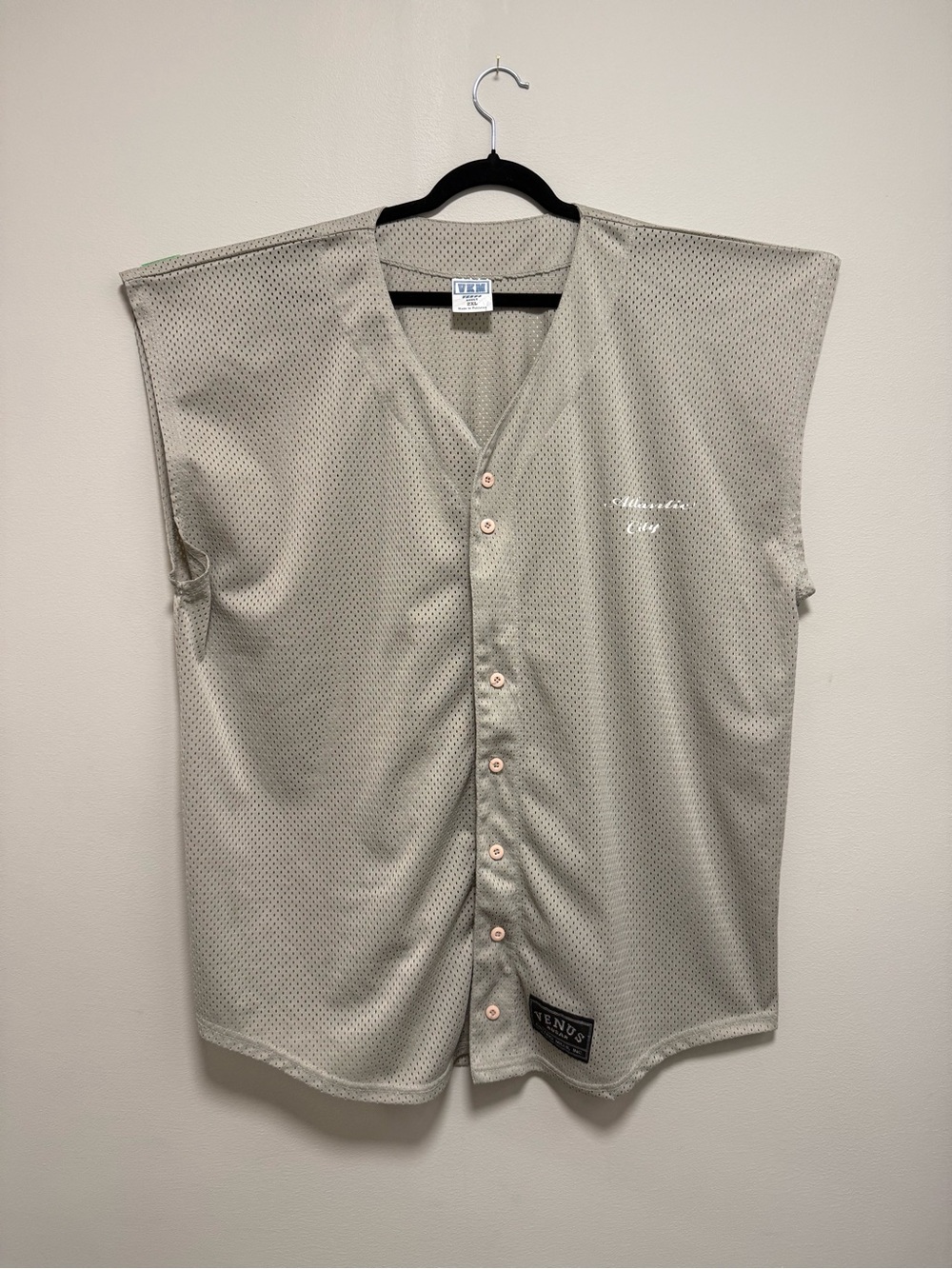 Sleeveless Vintage 90s VKM Venus Mesh Jersey